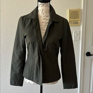 BCBGMaxAzria Dark Olive Women's Blazer